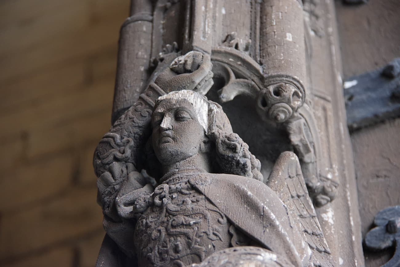 Detail of the City Hall gate