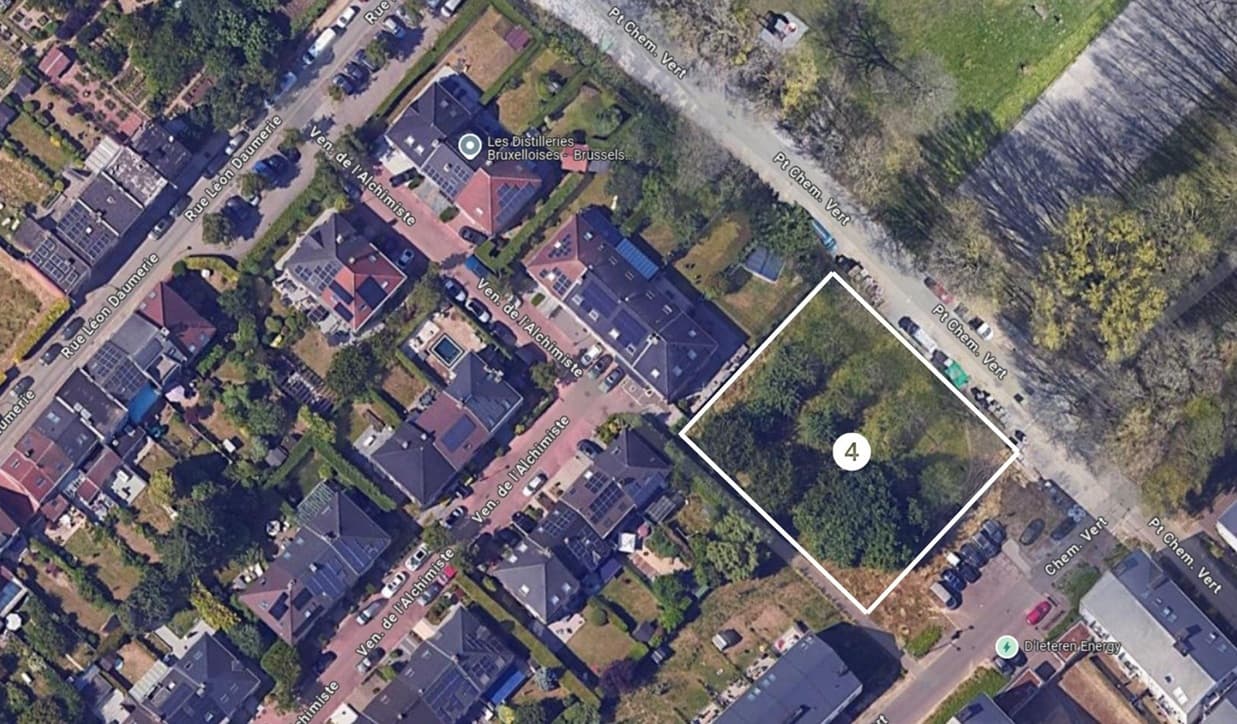 Map of orchard 4 - Petit Chemin vert