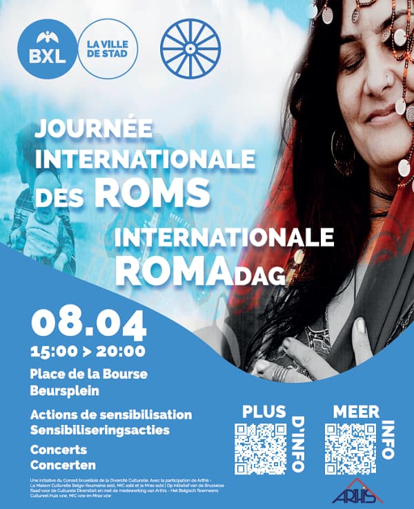Poster International Roma Day 2023