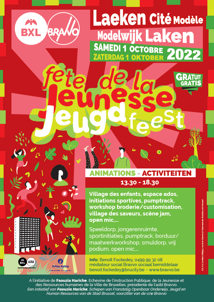 Poster Youth Festival - Cité Modèle Laeken