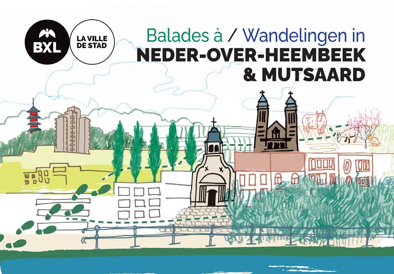 Walking routes in Neder-Over-Heembeek
