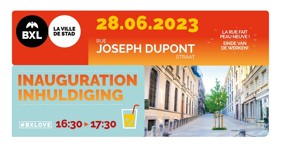 Inauguration of the Rue Joseph Dupont