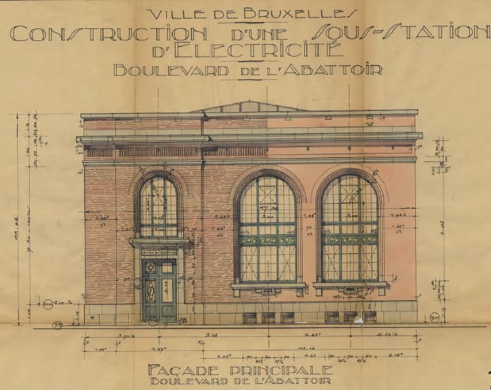 Former electrical substation