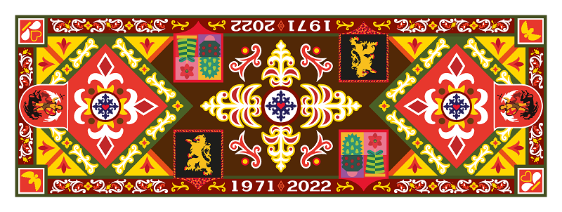 Design of the 2022 Flower Carpet