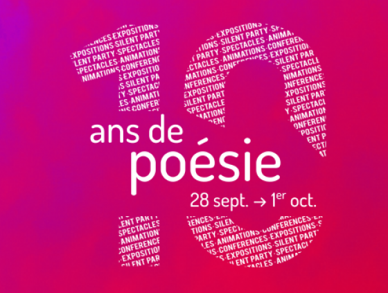 Festival '10 ans de poésie'