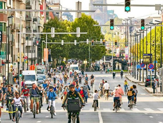Car Free Sunday in Brussels on 17 September 2023