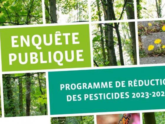 Public inquiry: Pesticide Reduction Program 2023-2027