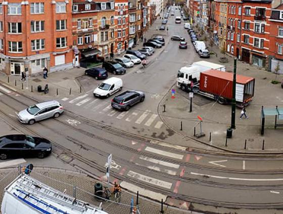 Redevelopment of the Rue Emile Delva and Rue Steyls intersection