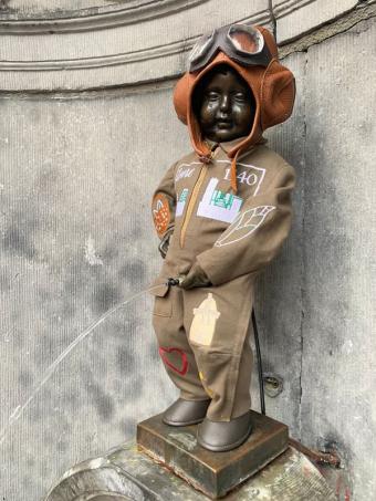 Manneken-Pis and Evere