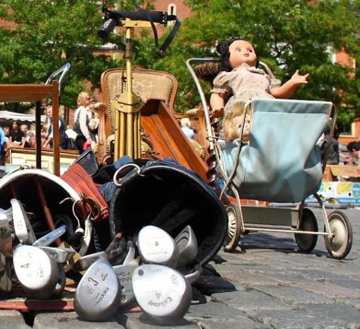 Bockstael street and flea market