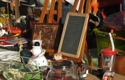 Flea market Rue de Flandre