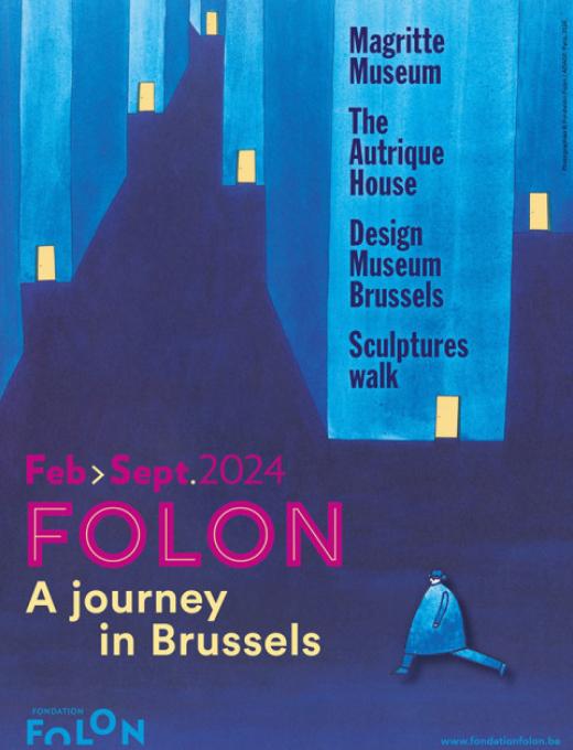 Folon. A journey in Brussels