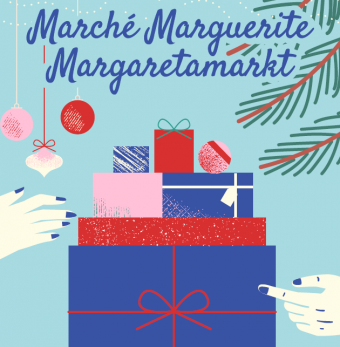 Christmas market at the Square Marguerite market