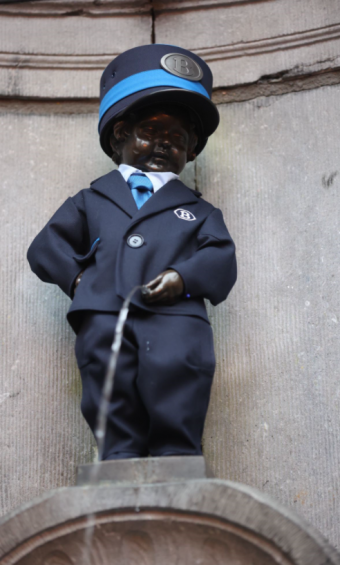 Manneken-Pis and the SNCB-NMBS