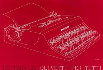 Exhibition. Olivetti - Folon