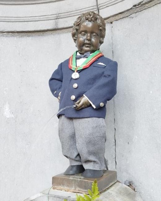 Manneken-Pis in the Order of Friends of Manneken-Pis