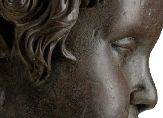 Manneken-Pis as football player of Atletico Madrid