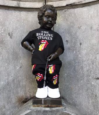 Manneken-Pis and the Rolling Stones