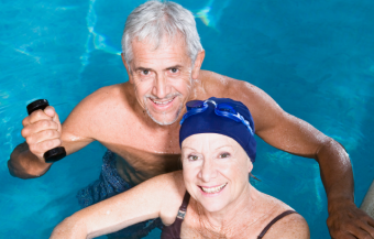 Aquamove and exercise fun for seniors