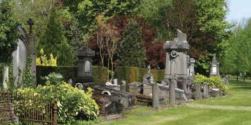 'Welcome to the cemetery!' brochure