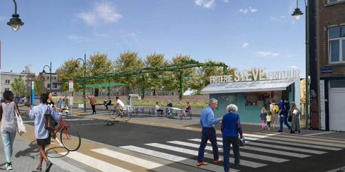 Rue Charles Demeer redevelopment