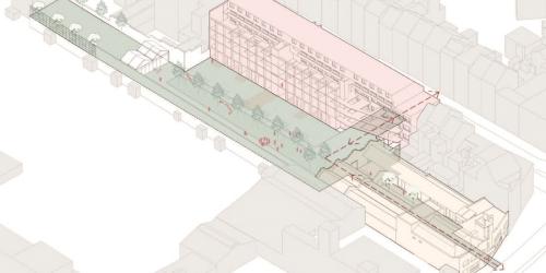 Rue des Palais project - Housing