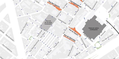 Marolles project - Redevelopment of public space