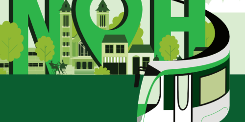 Tram 10 at Neder-Over-Heembeek