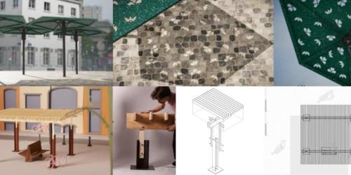 Shade structures competition: new forms of shade for Brussels