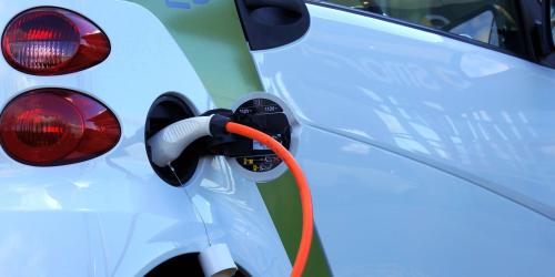 First public charging point for electric cars