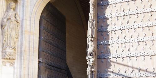 Restoration of the gates of the City Hall of Brussels