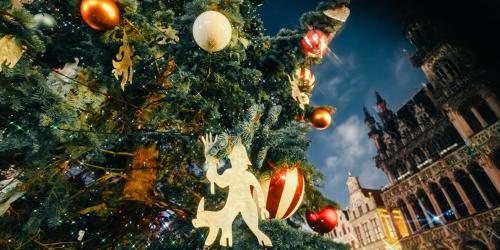 Kerstboom op de Grote Markt