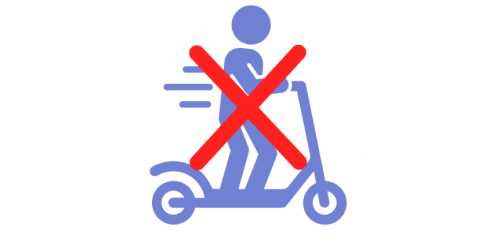 Ban on electric scooters
