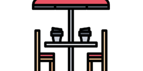 Horeca - Terrace extension on a parking space