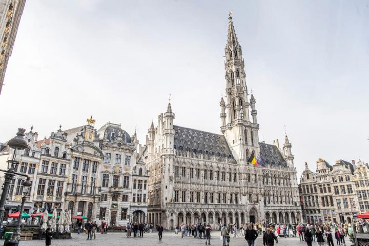 Visit of the City Hall of Brussels