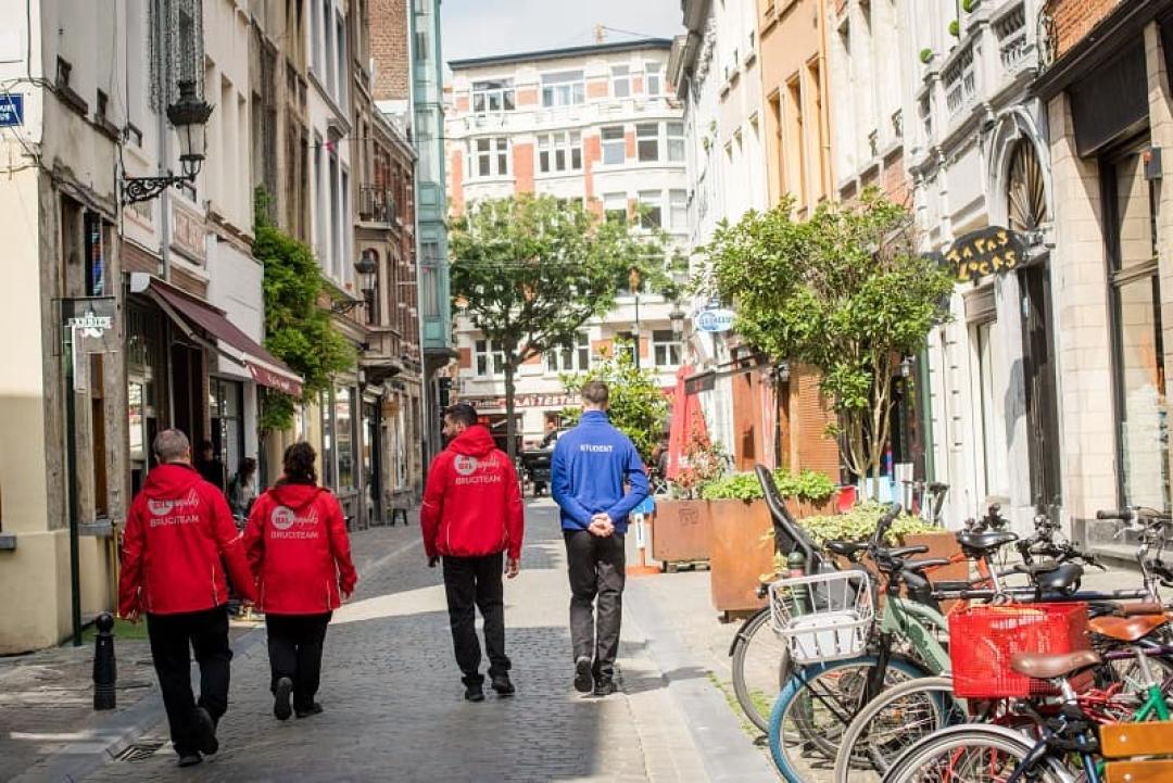 Bruciteam - stewards in the city centre