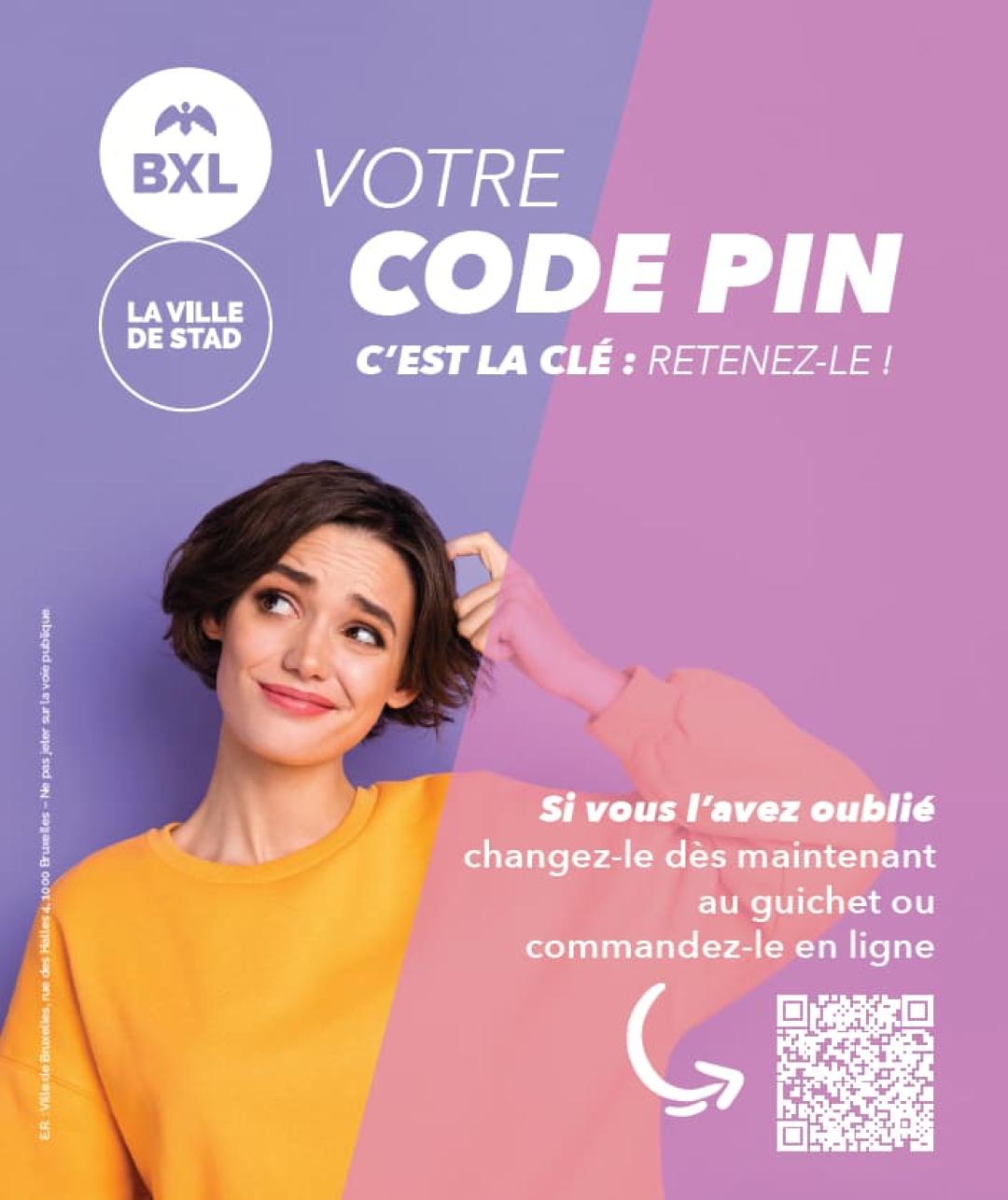Your PIN code is the key: remember it!