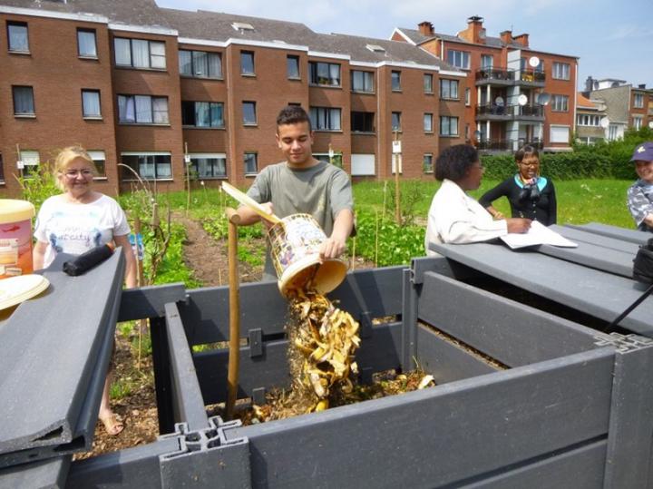 Compost project in Brussels