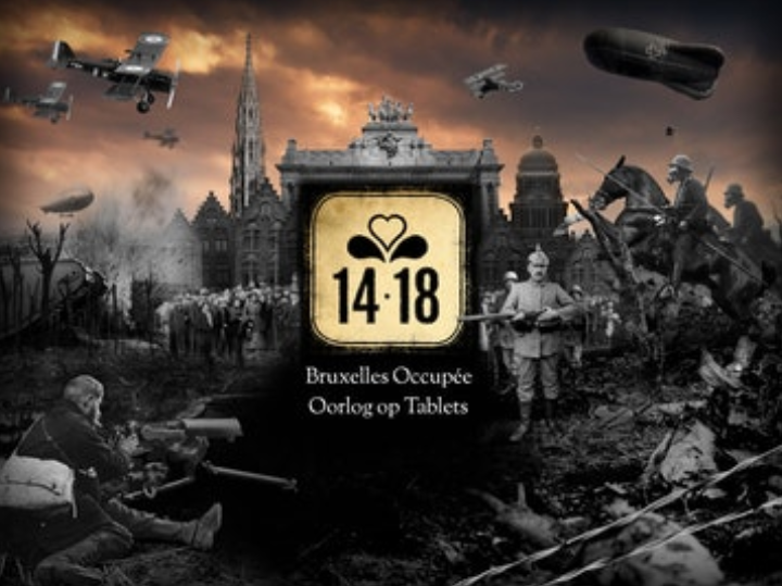 Application "14-18: occupied Brussels"