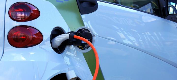 First public charging point for electric cars