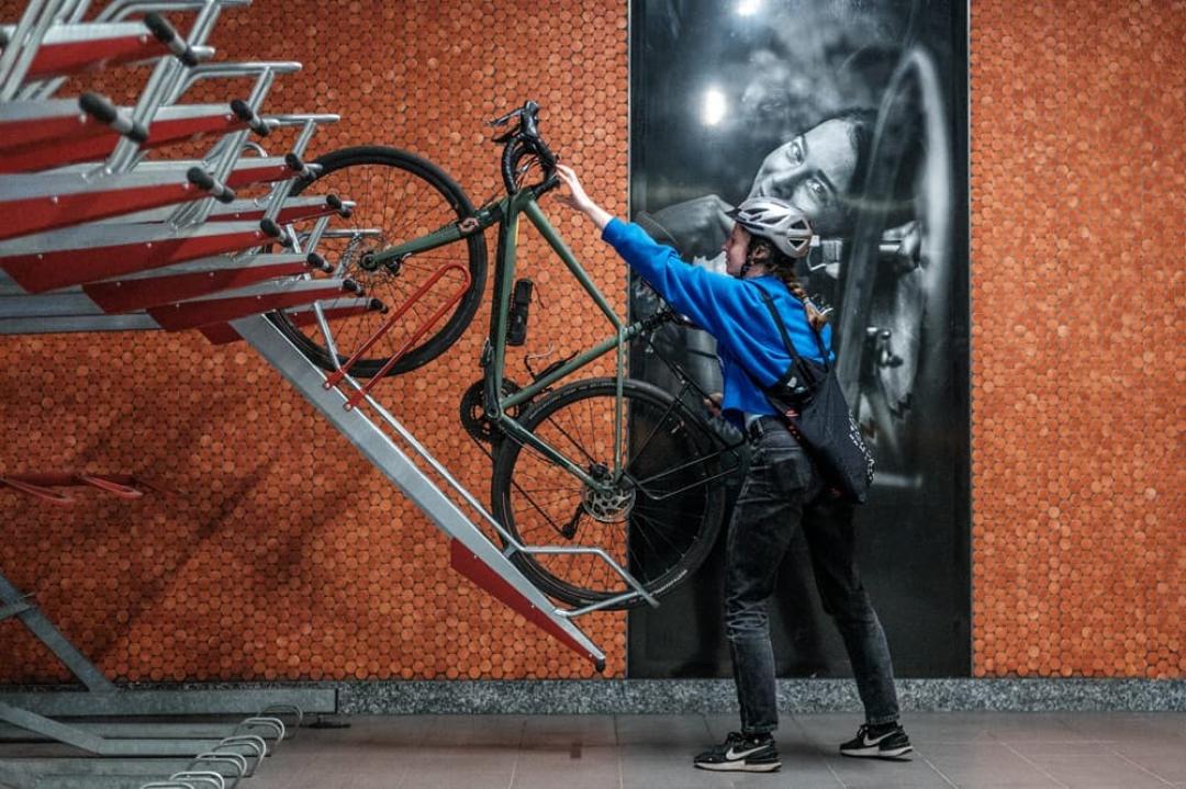 Park your bike for free in the centre of Brussels!