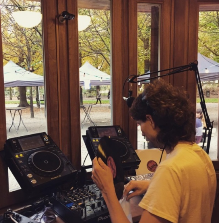 Web radio at the Brussels Park