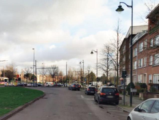 Renovation of pavements at the Avenue Jean Palfyn