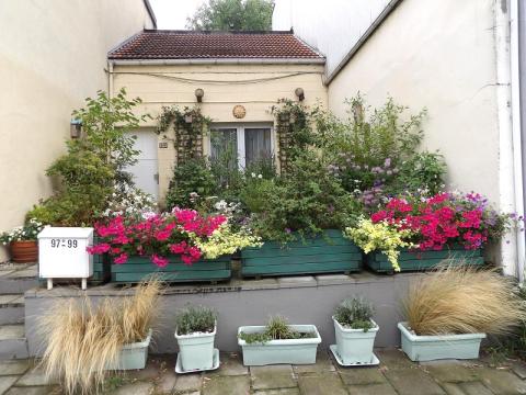 Winners of Brussels in flowers 2024 - Garden at the street - 2. Mertens Sylviane