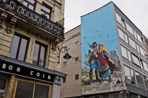 Thorgal (Grzegorz Rosinski & Jean Van Hamme) - Place Anneessens