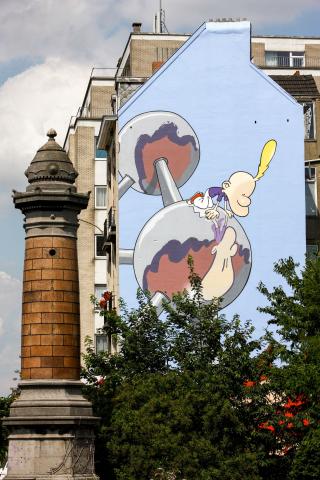 Titeuf (Zep) - Boulevard Emile Bockstael