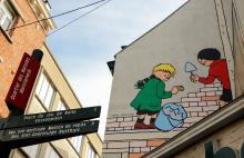 Quick & Flupke (Hergé) - Rue Notre-Seigneur 19 - click to enlarge